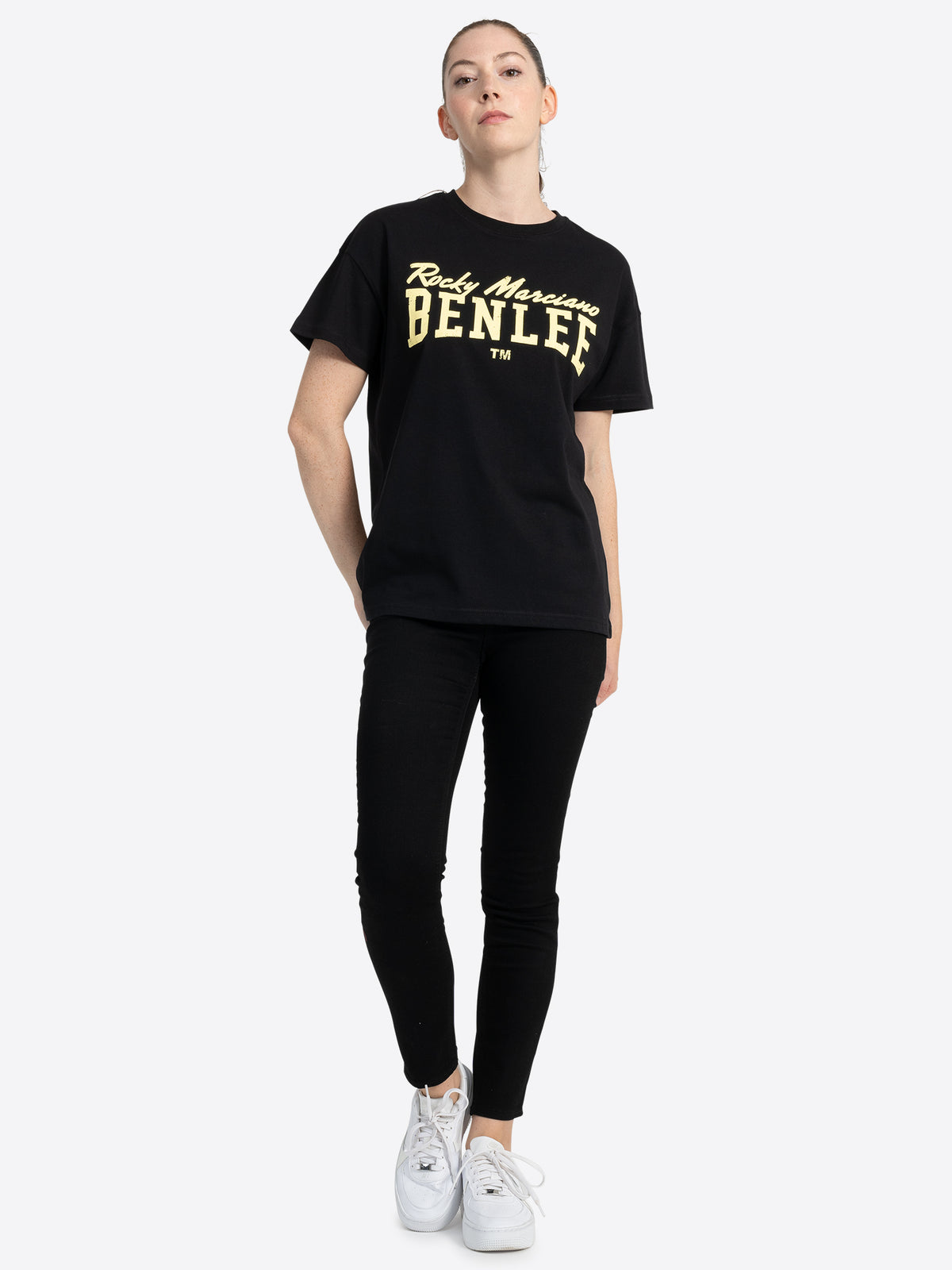 Baumwoll-T-Shirt Damen Oversize, geeignet für viel Bewegungsfreiheit