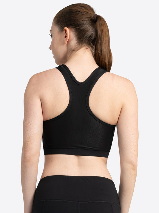 Rückseite des KEMBLEY Sport-BH mit sportlichem Mesh-Einsatz für hohe Atmungsaktivität