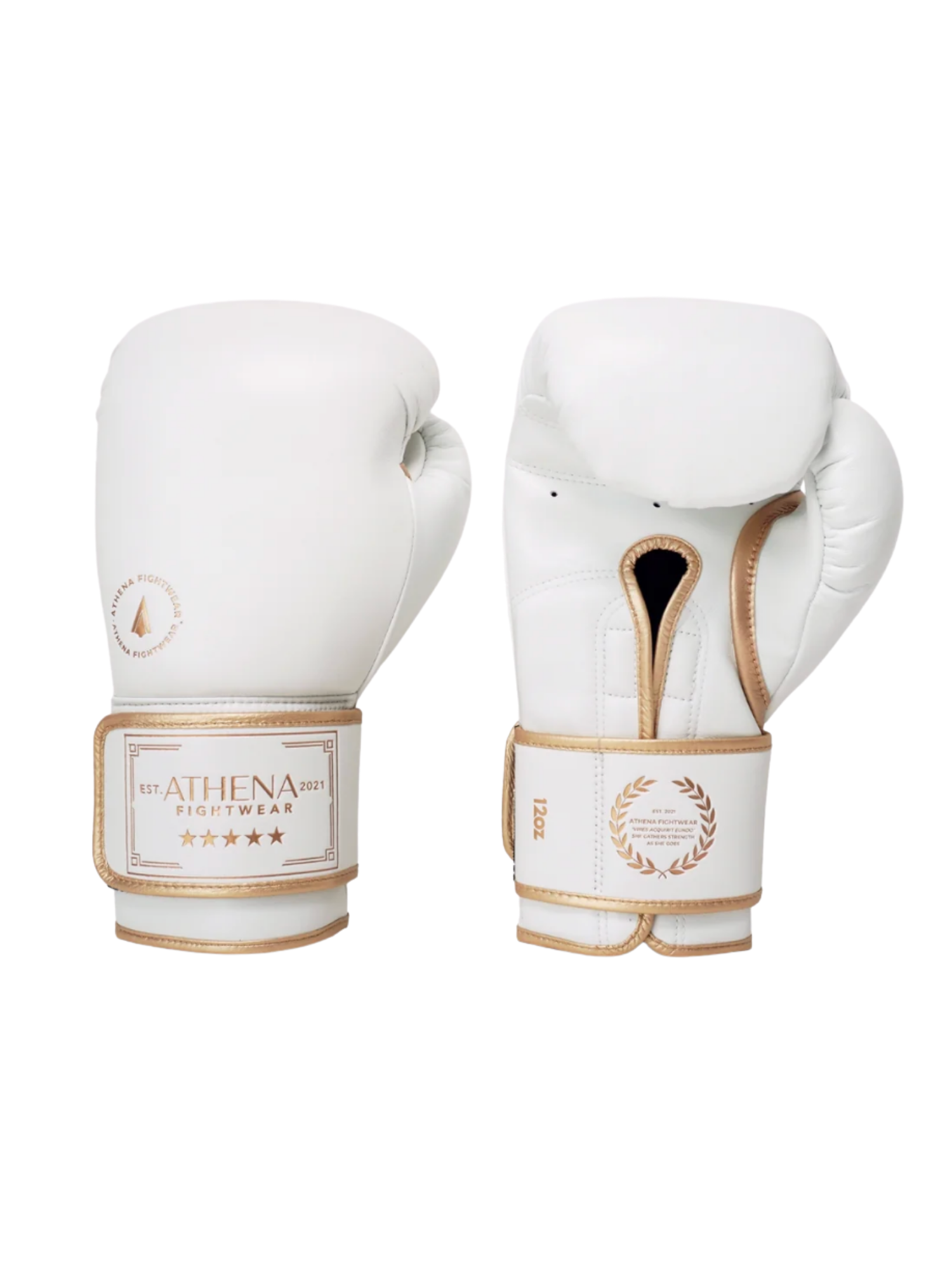Athena Boxhandschuhe für Frauen White/Gold