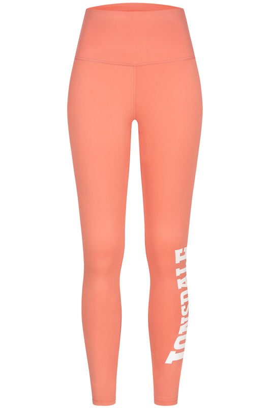 SEMLEY Damen Leggings in Terracotta, Ansicht vorne, volle Bewegungsfreiheit