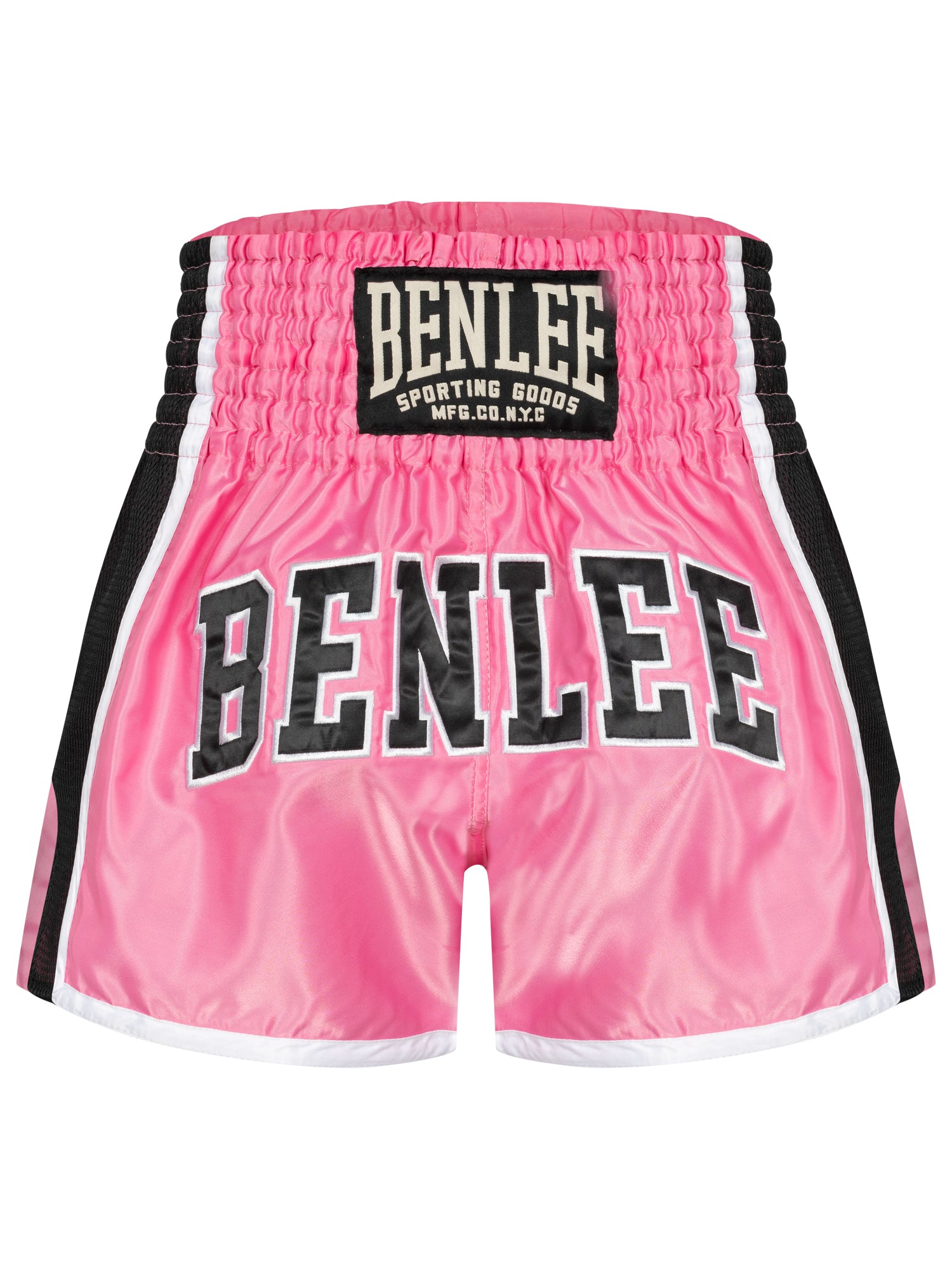 Pinke Muay Thai Shorts für Frauen mit super elastischem Bund für sicheren Halt
