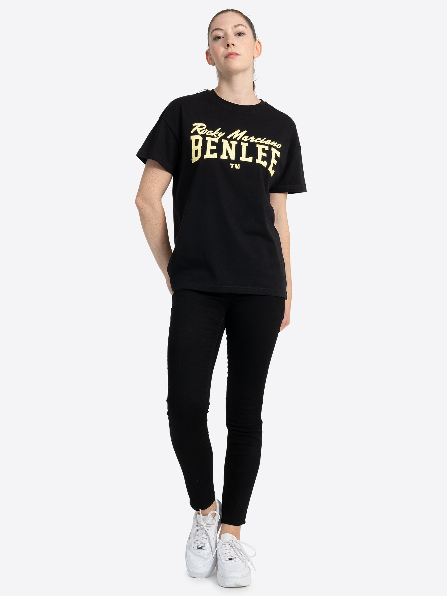 Baumwoll-T-Shirt Damen Oversize, geeignet für viel Bewegungsfreiheit