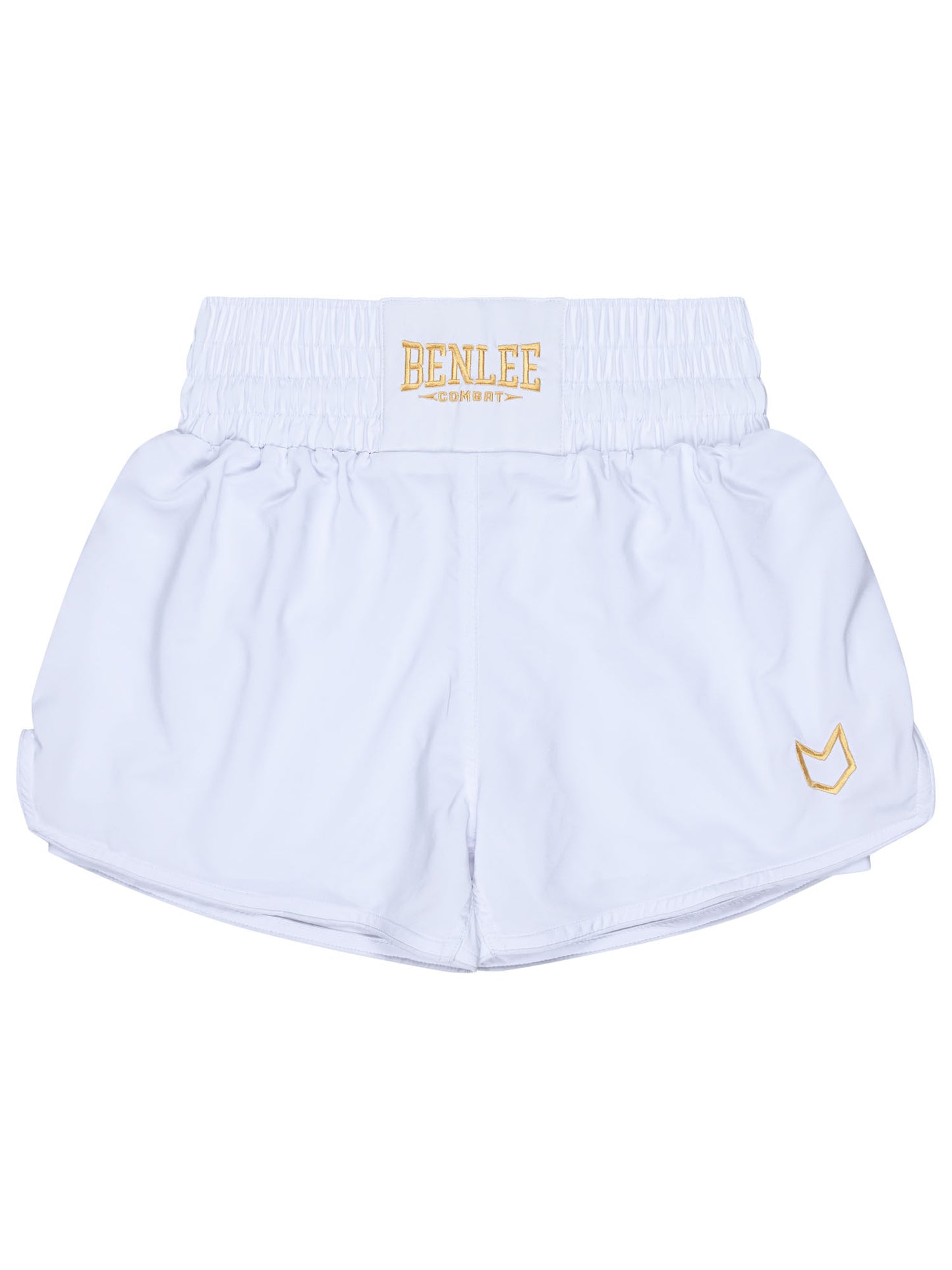 BENLEE DOOBY Thaiboxhose für Damen (Weiß/Gold)