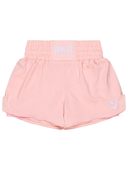 BENLEE DOOBY Thaiboxhose für Damen (Rosa/Weiß)