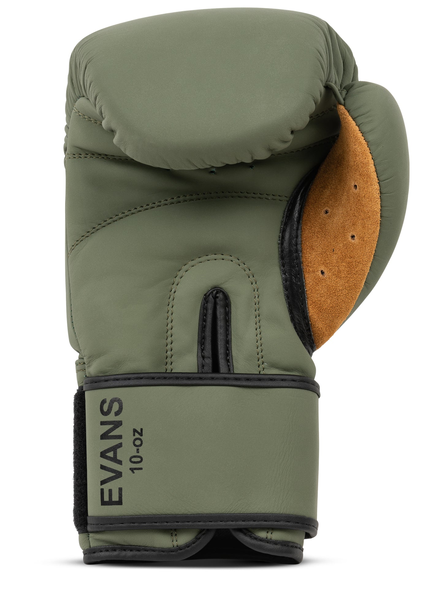 BENLEE EVANS Boxhandschuhe (Grün) mit Wildlederanteil und Logoprint