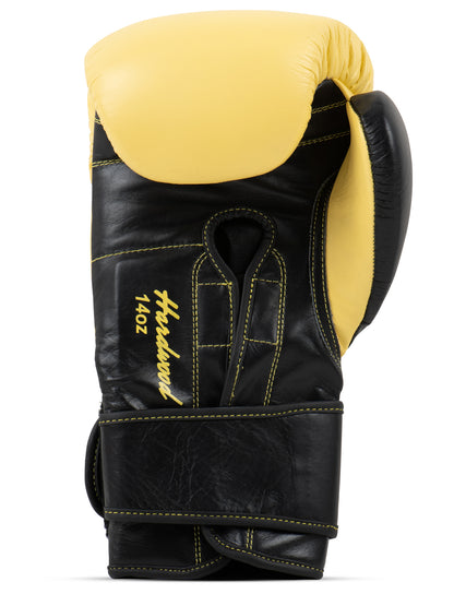 Rückseite des BENLEE HARDWOOD Boxhandschuhs mit markantem Logoprint