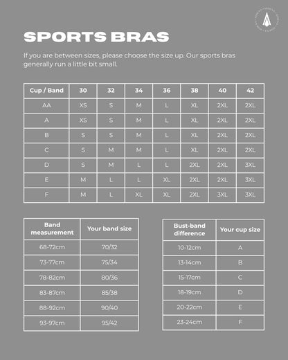 Athena Thessalia BRA SIZE GUIDE