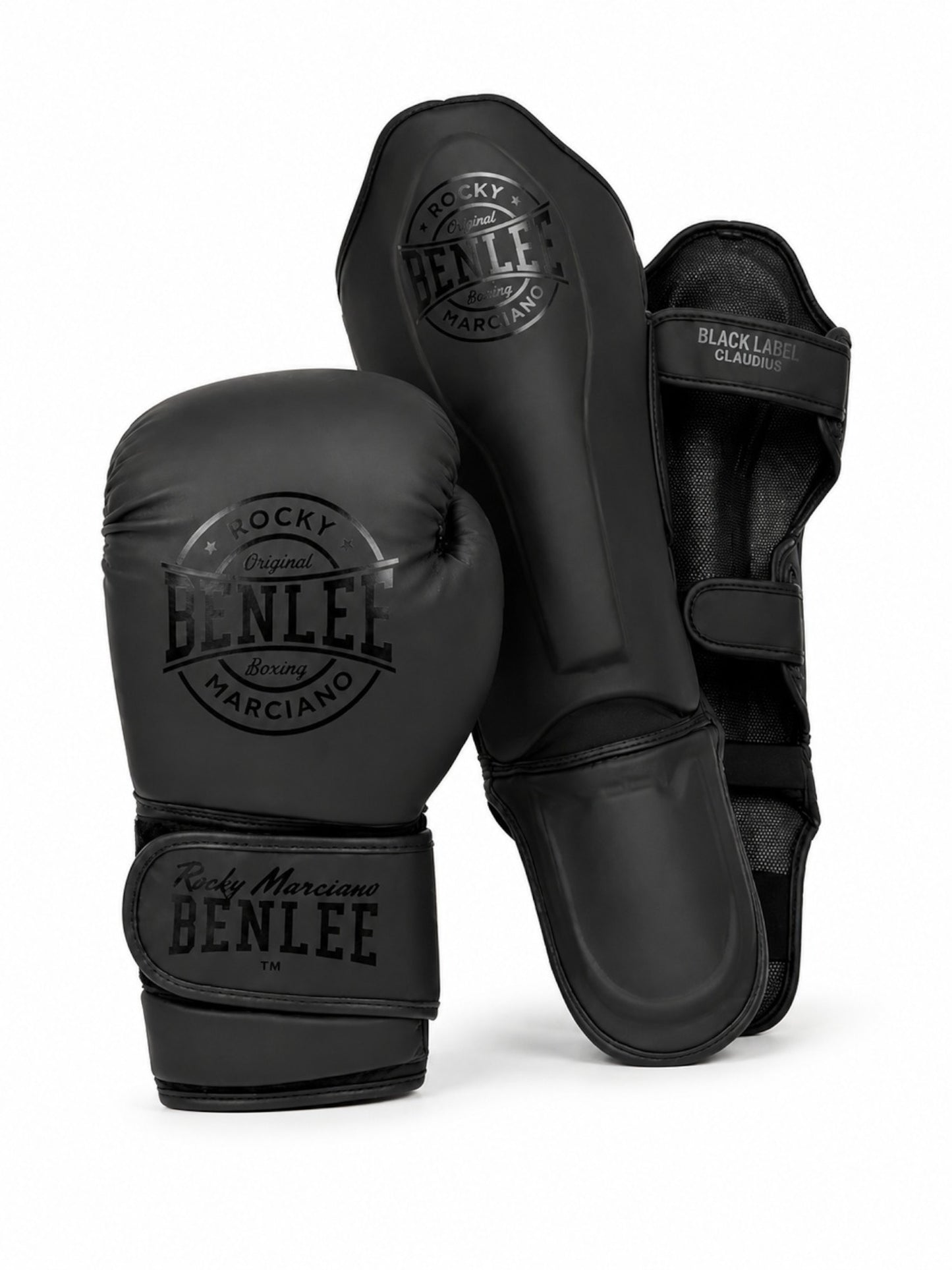 Kickboxen Starter Set für Frauen – Boxhandschuhe & Schienbeinschoner (NERO & CLAUDIUS)
