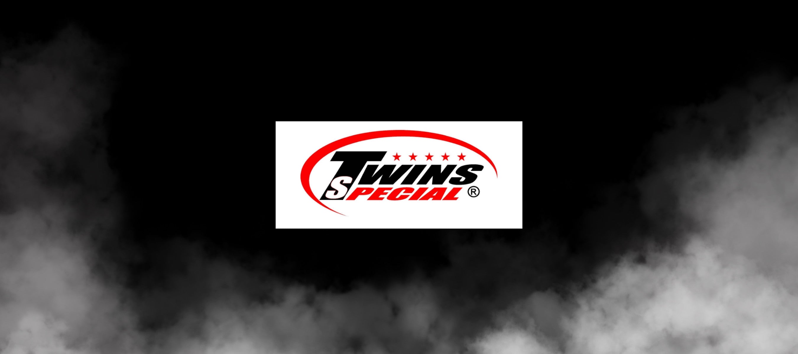 Twins Special Logo auf schwarzem Hintergrund