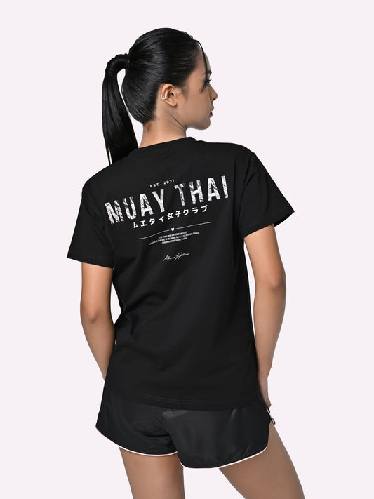 Athena Ryoko Graphic T-Shirt für Frauen (Black/Pink)