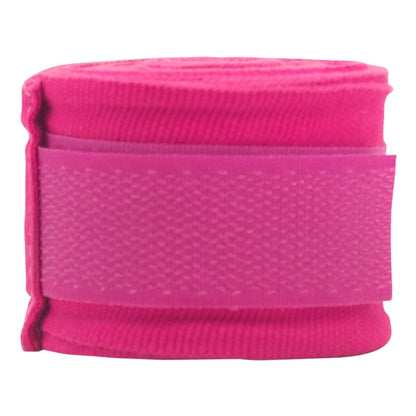 Rückansicht Nahaufnahme BPC Fluo Pink Handbandagen - für Damen