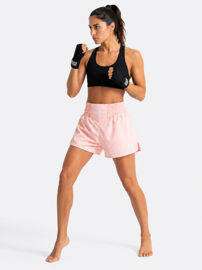 BENLEE DOOBY Thaiboxhose für Damen (Rosa/Weiß)